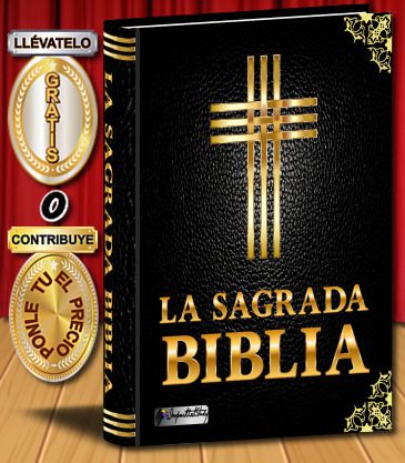 Portada de Libro Digital o E book La Sagrada Biblia