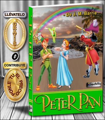 Portada del Libro Digital o eBook Peter Pan