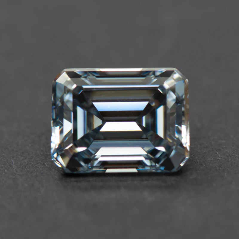 Lab Direct Flash Sale - Emerald Cut Ghost Gray Lab Grown Diamonds - 1.0ct /2.0ct /.3.0ct /5.0ct Carat set.