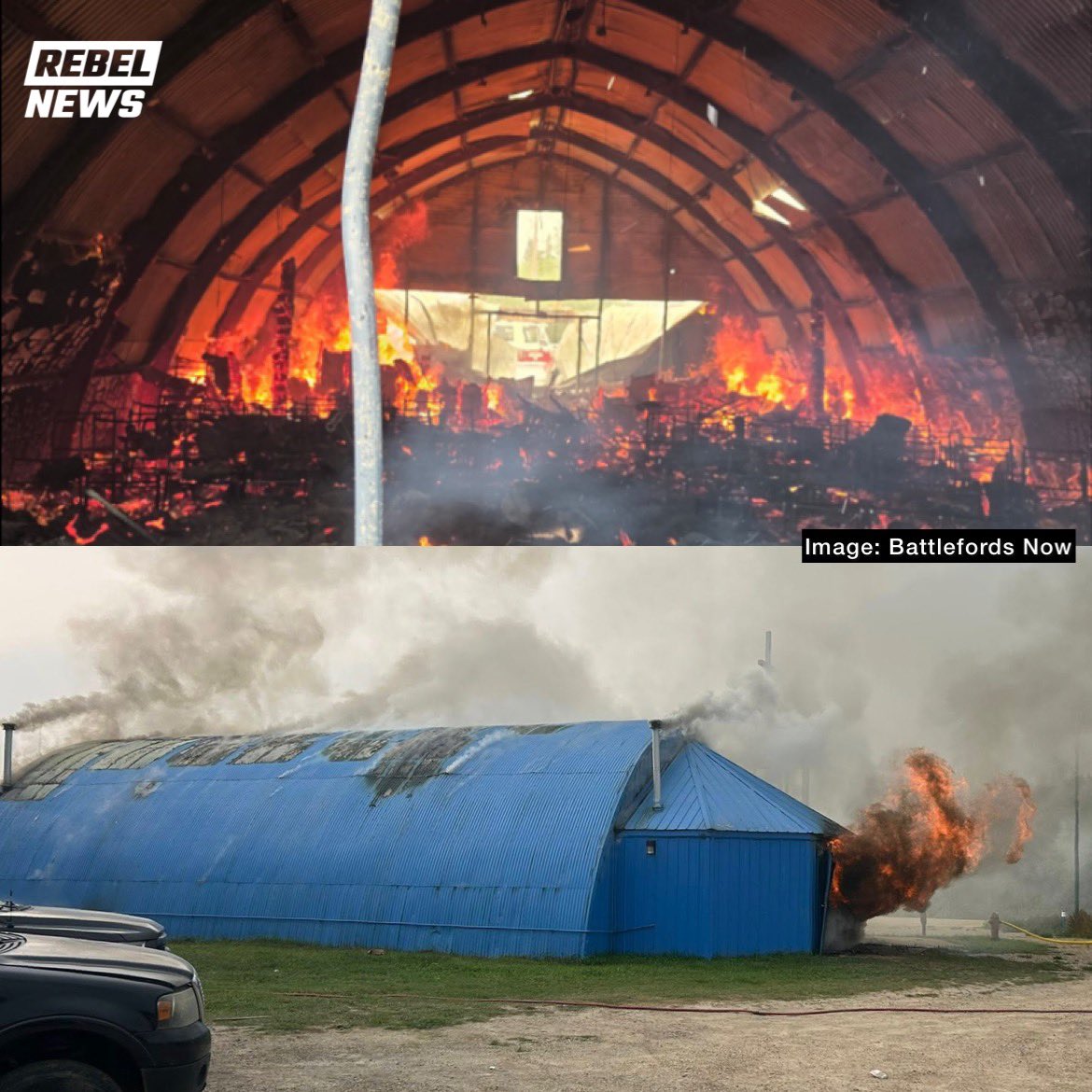 ANOTHER CHURCH FIRE: Thunderchild First Nation – Saskatchewan, Canada