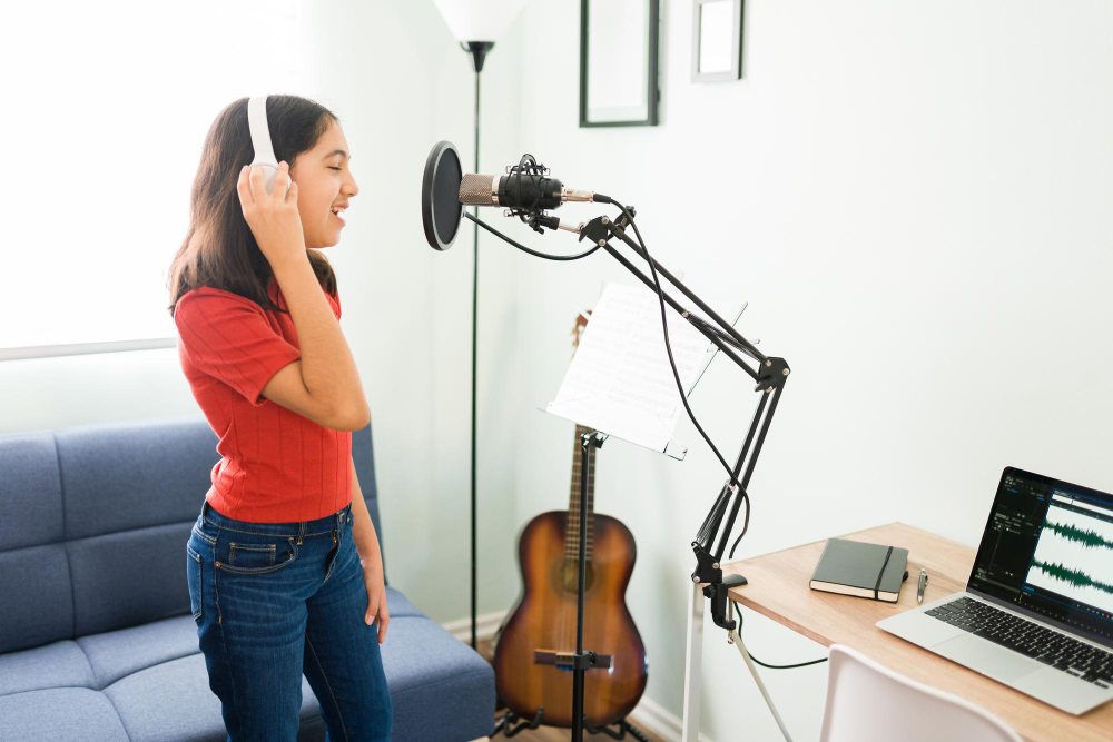 Practicing Your Song in Voice Class