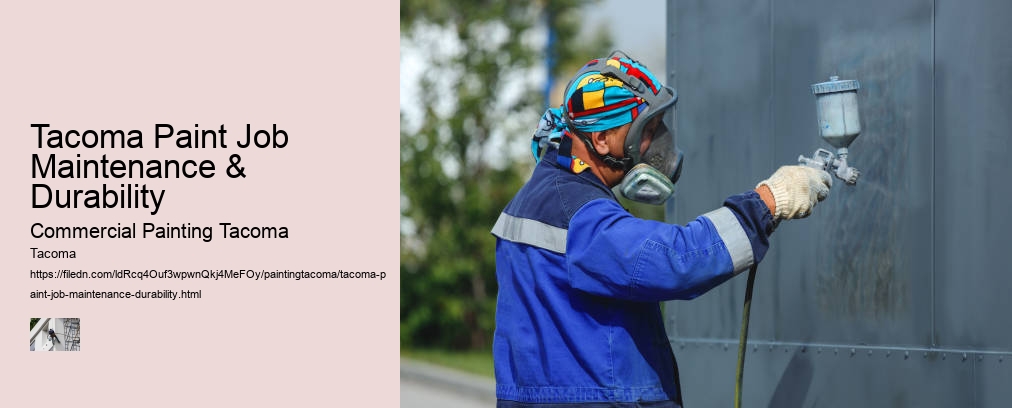 Tacoma Paint Job Maintenance & Durability