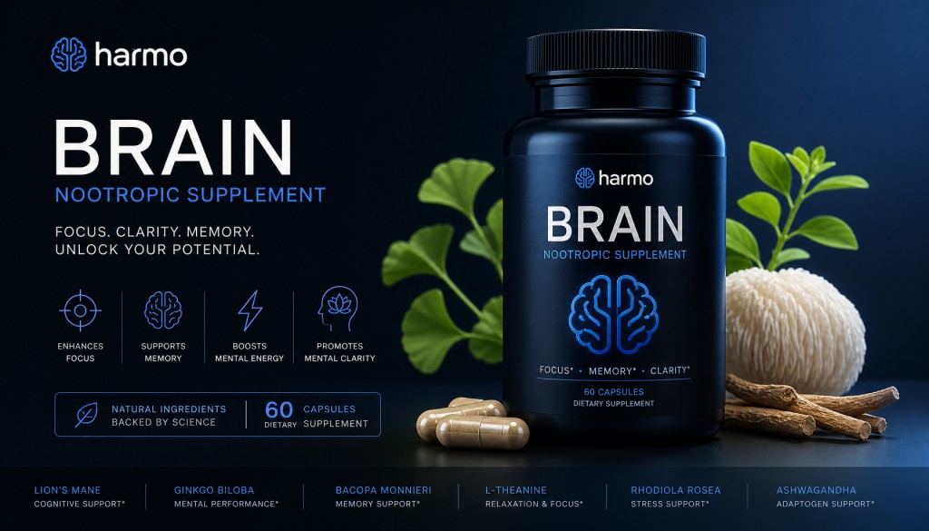 What Is Harmo Brain Nootropic Supplement and How Does It Support Cognitive Performance?