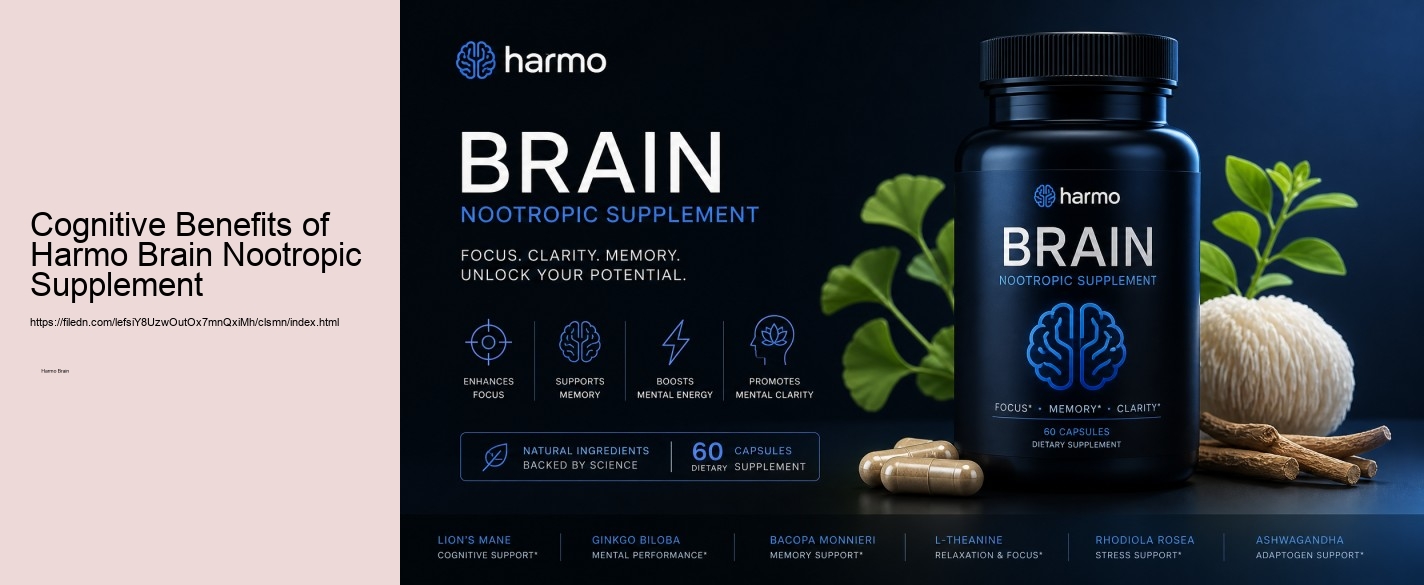 Cognitive Benefits of Harmo Brain Nootropic Supplement