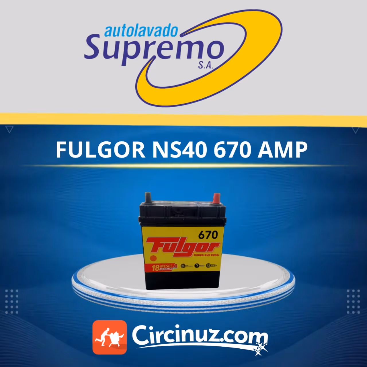 Fulgor ns40 amp