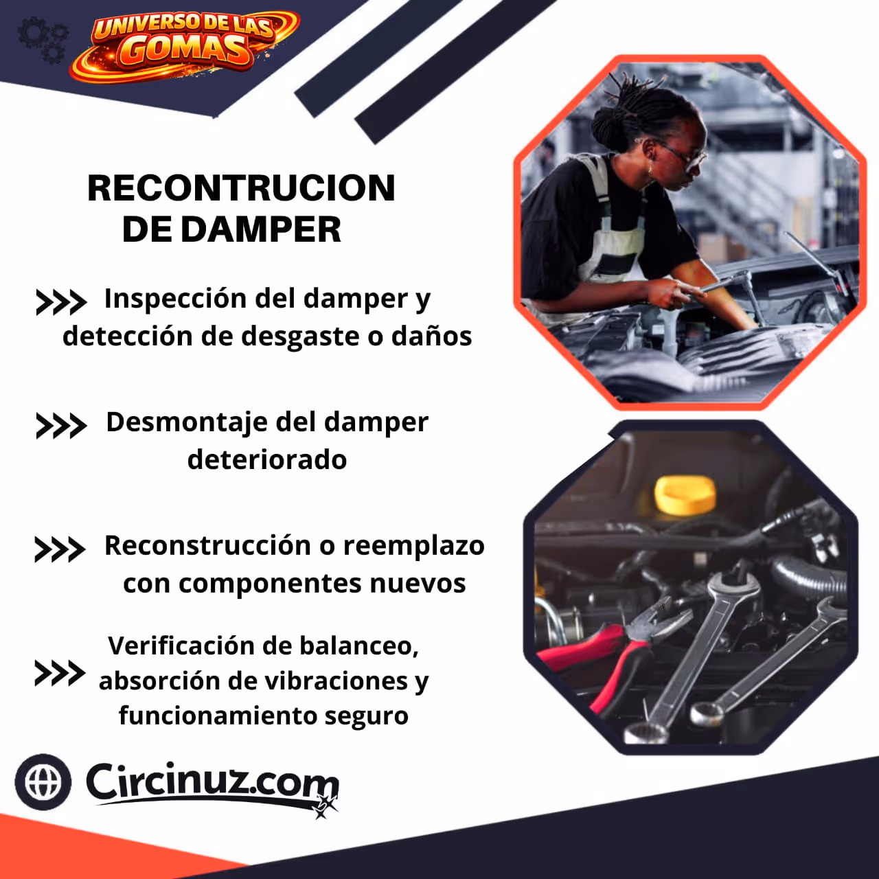 Reconstrucción de Damper 
