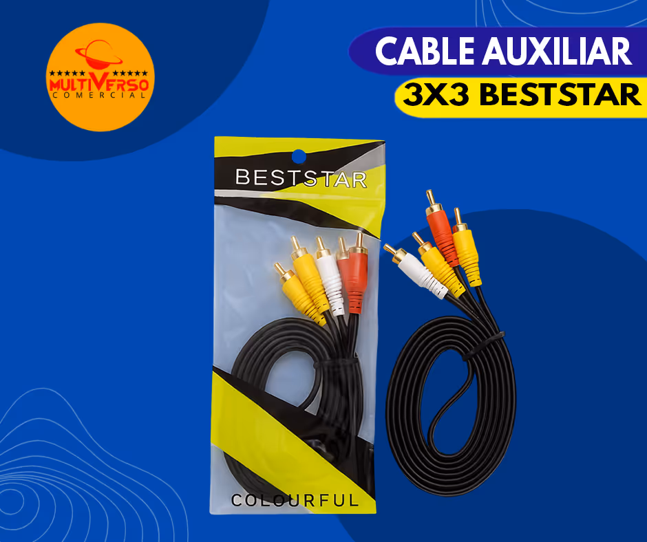 CABLE RCA 3X3 BESTSTAR