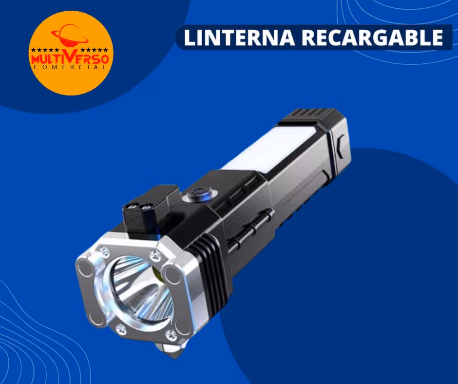 LINTERNA LED RECARGABLE 