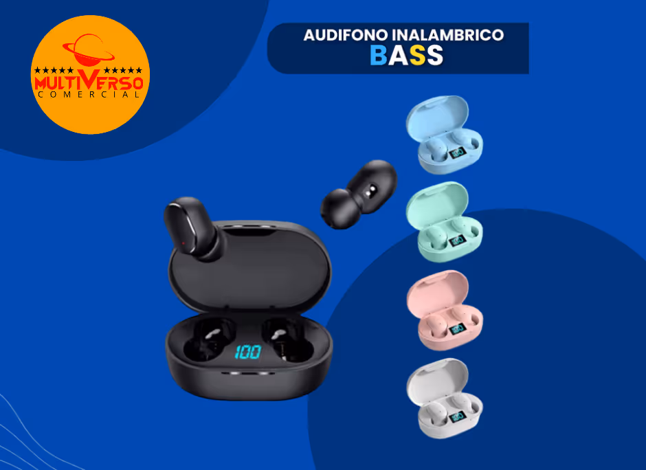 AUDIFONO INALÁMBRICO BASS