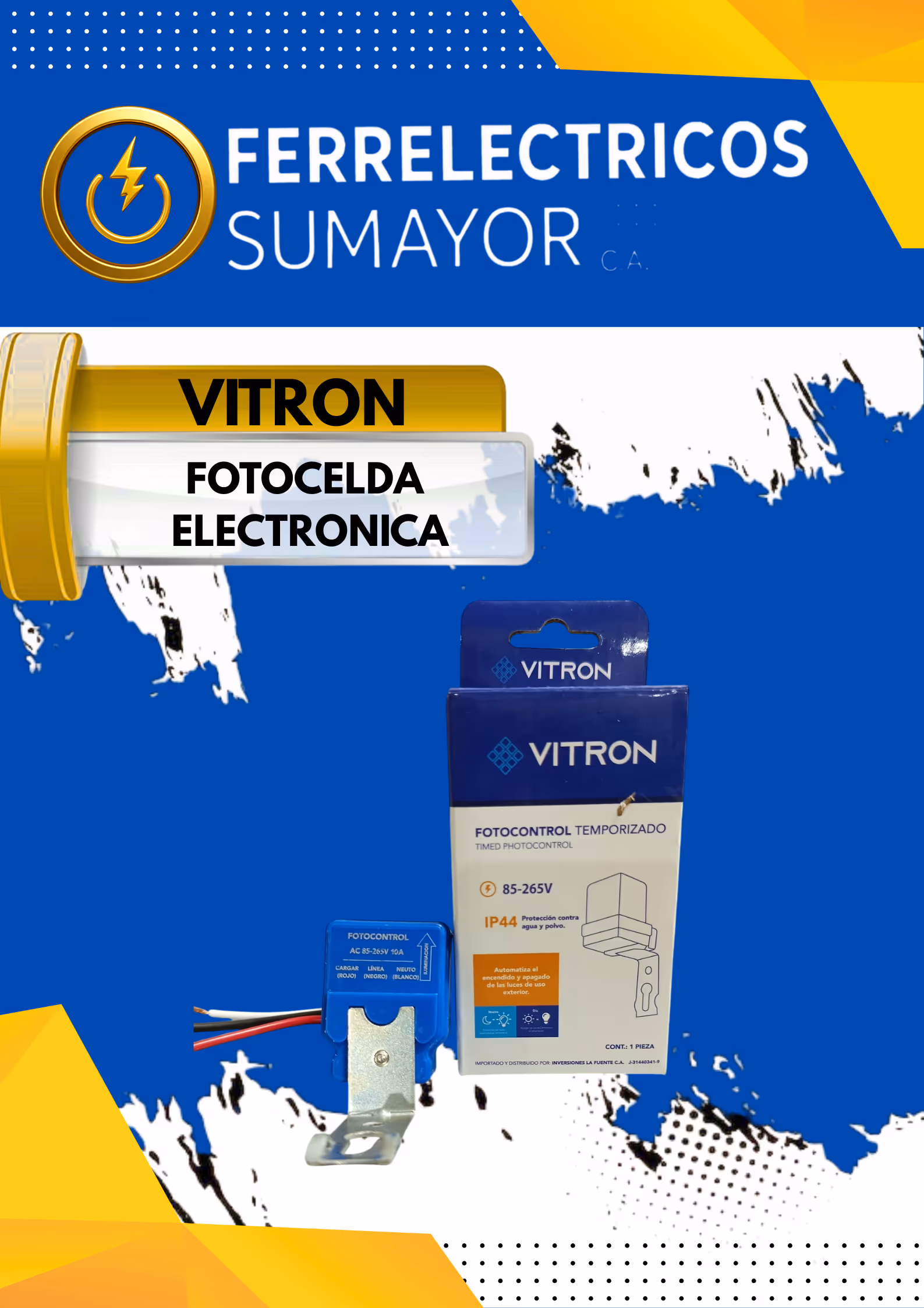 Fotocelda Electrónica Vitron