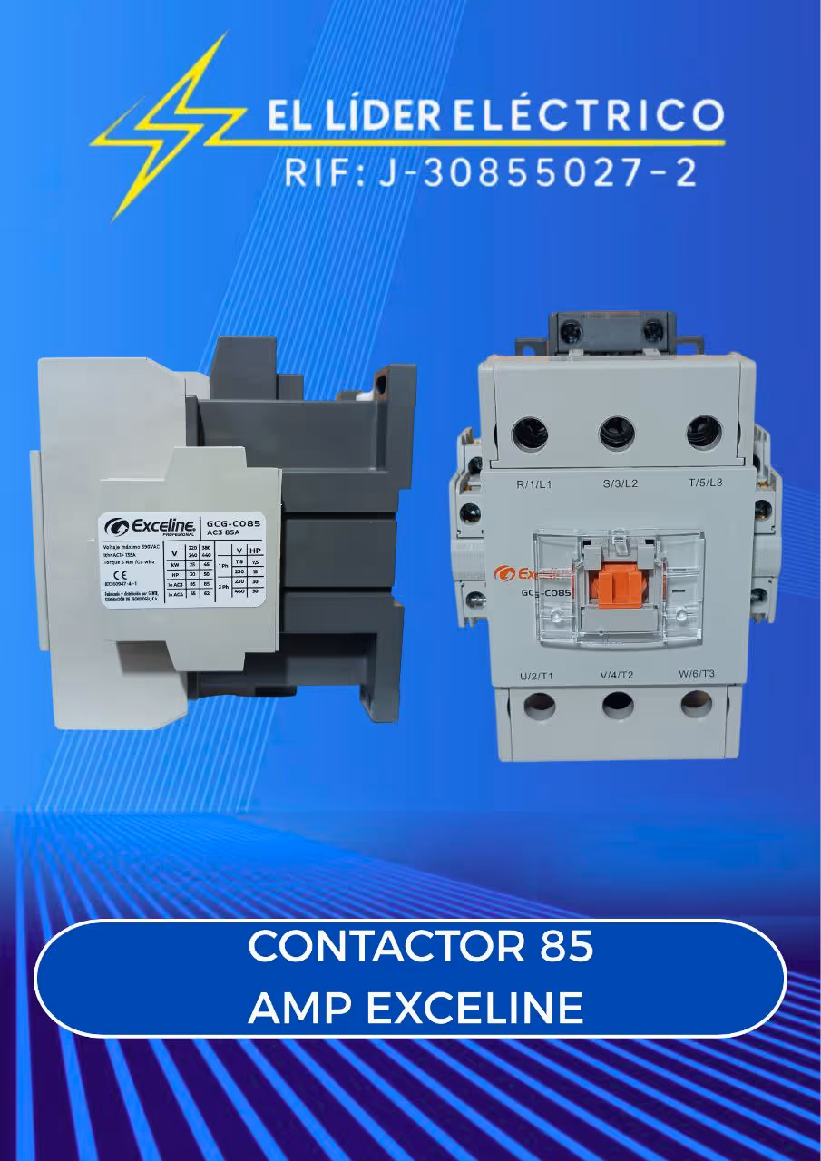 CONTACTOR DE 85 AMP EXCELINE