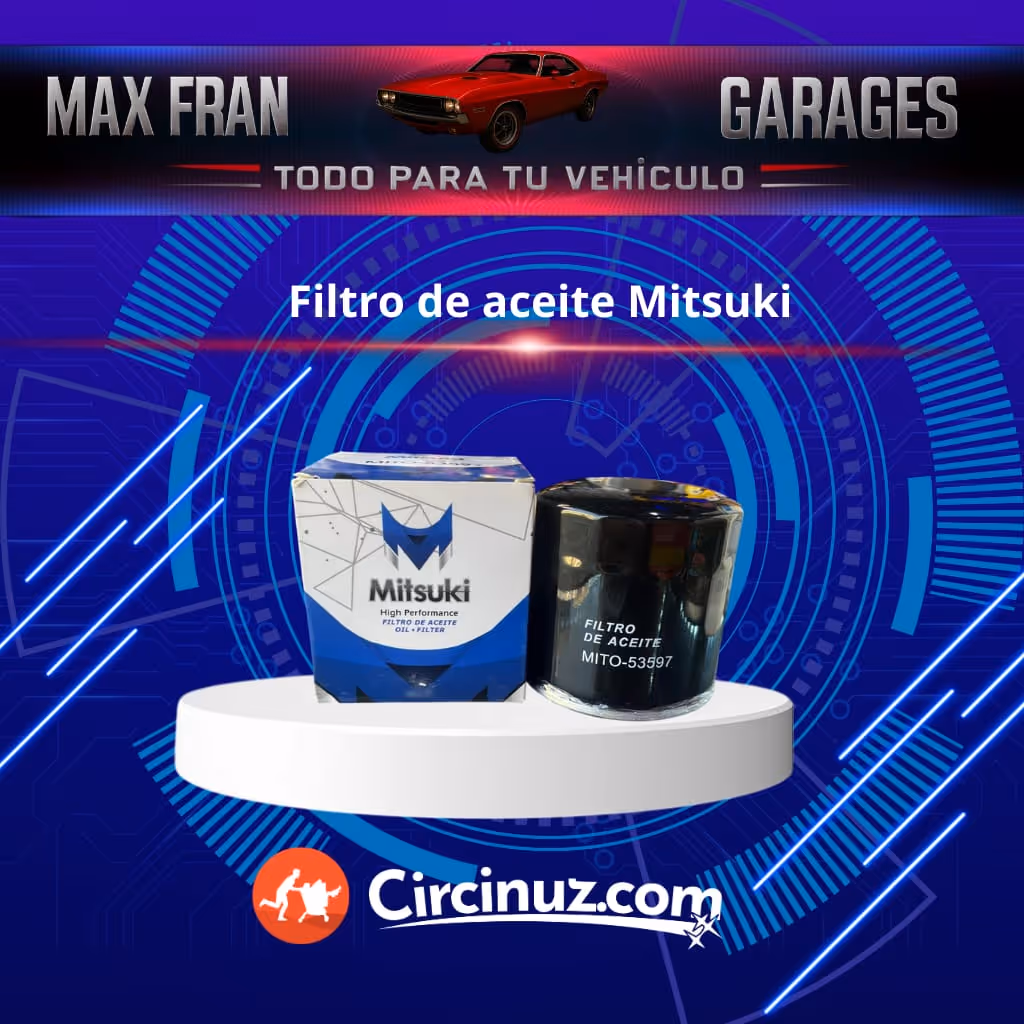 Filtro de aceite Mitsuki 