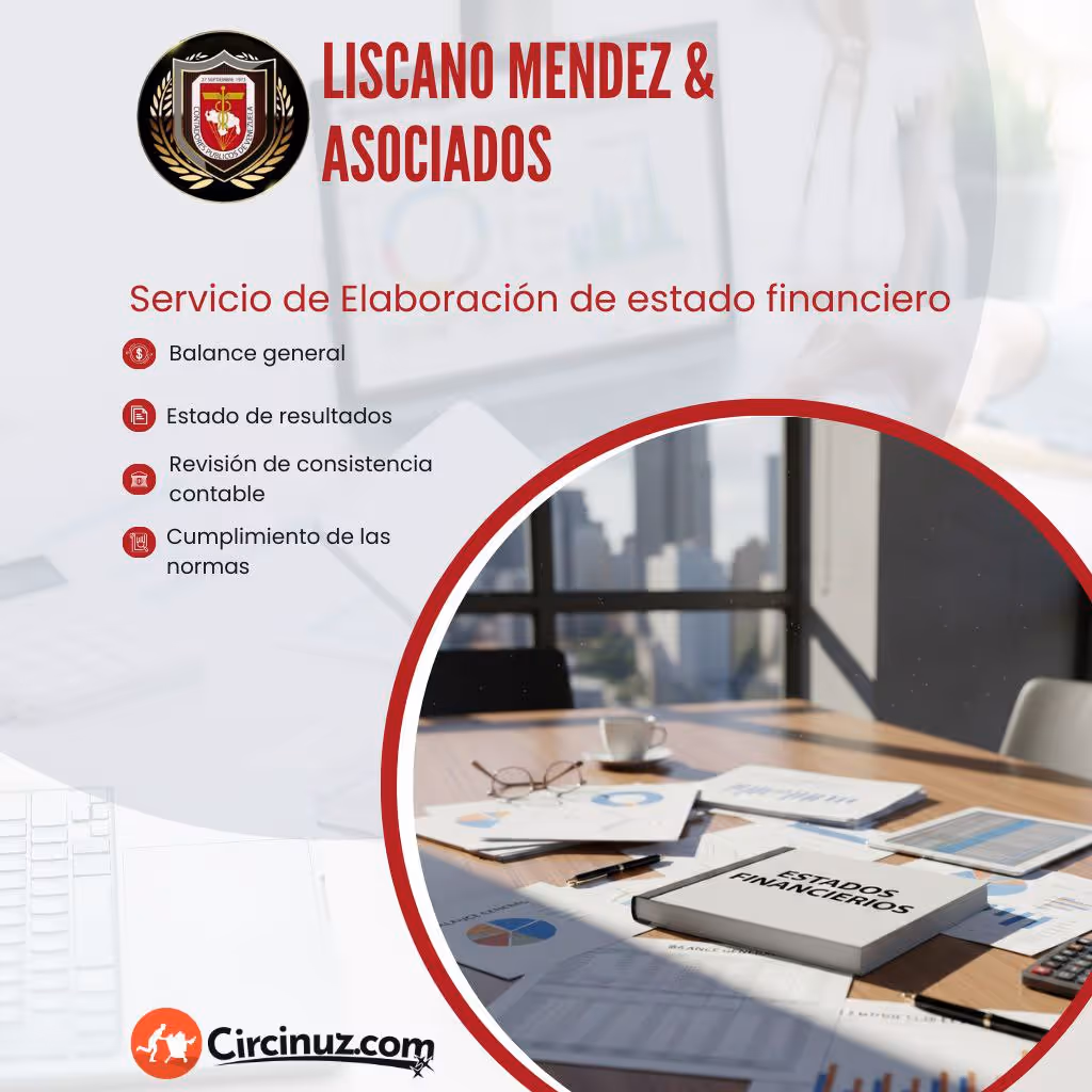 Servicio de Elaboración de estado financiero 