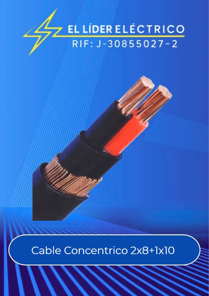 Cable Concentrico 2x8+1x10 