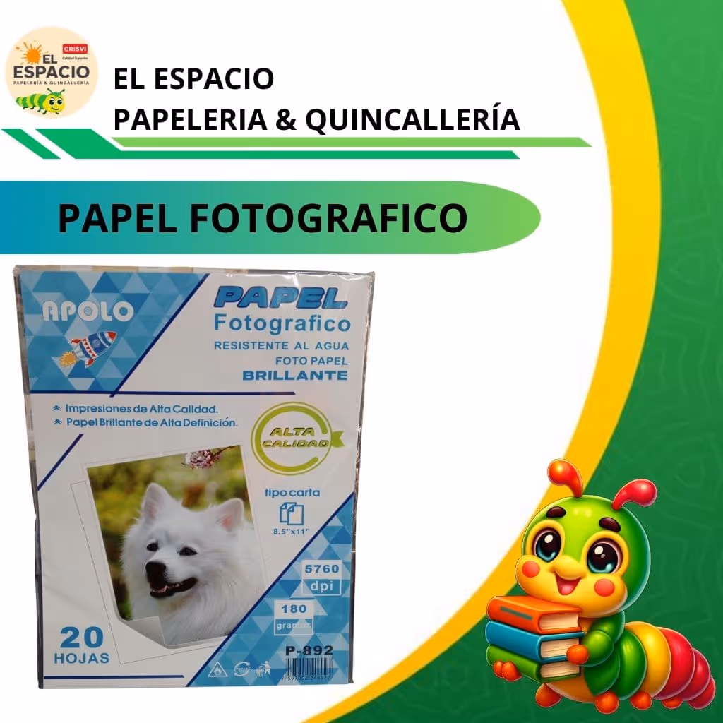 Papel fotográfico 