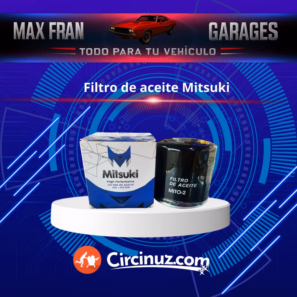 Filtro de aceite Mitsuki 