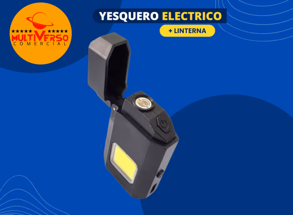 YESQUERO ELECTRÓNICO Y LINTERNA LED 
