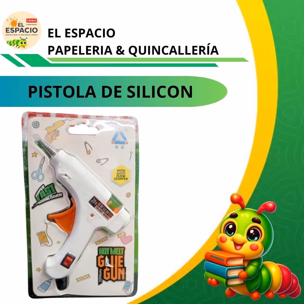 Pistola de silicón 