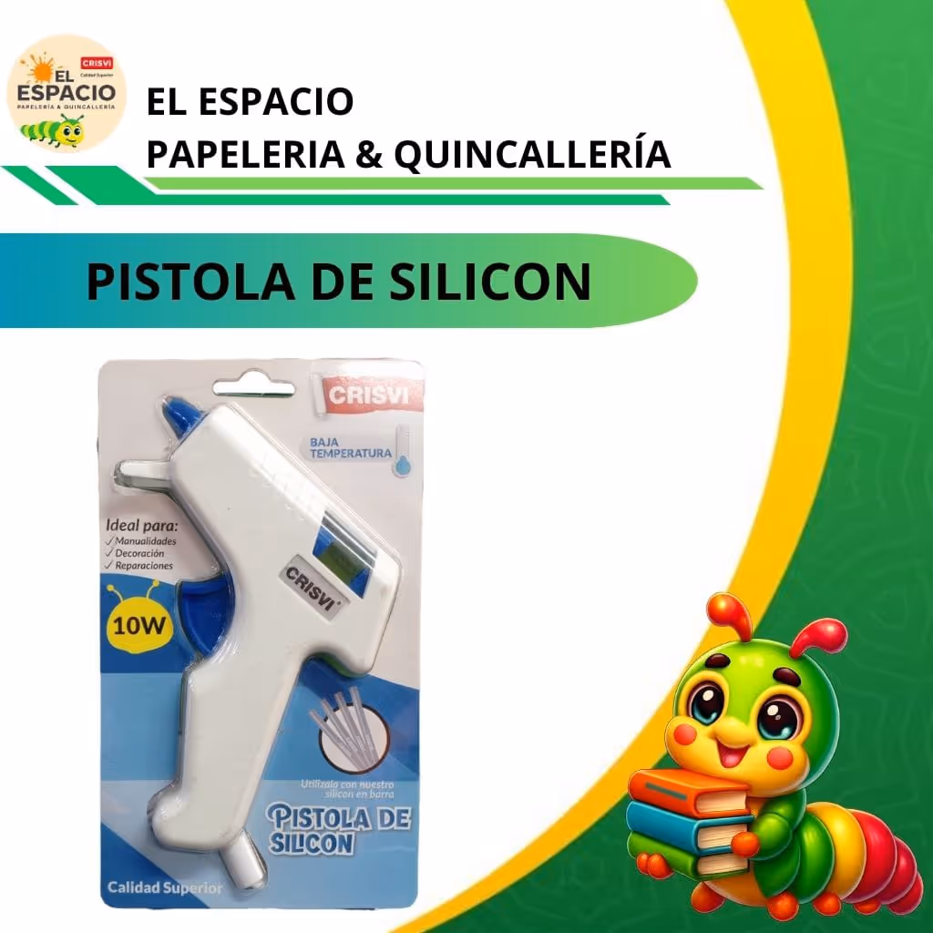 Pistola de silicón 