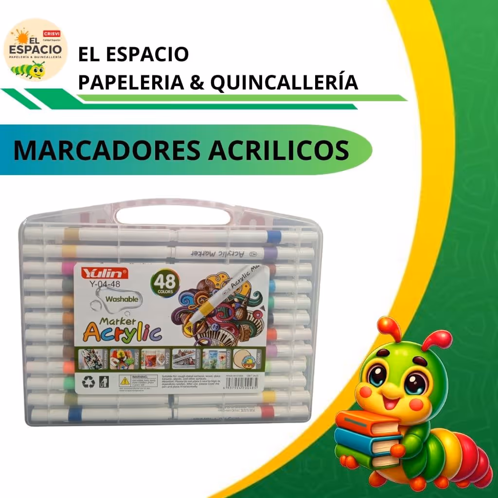 Marcadores acrílicos 