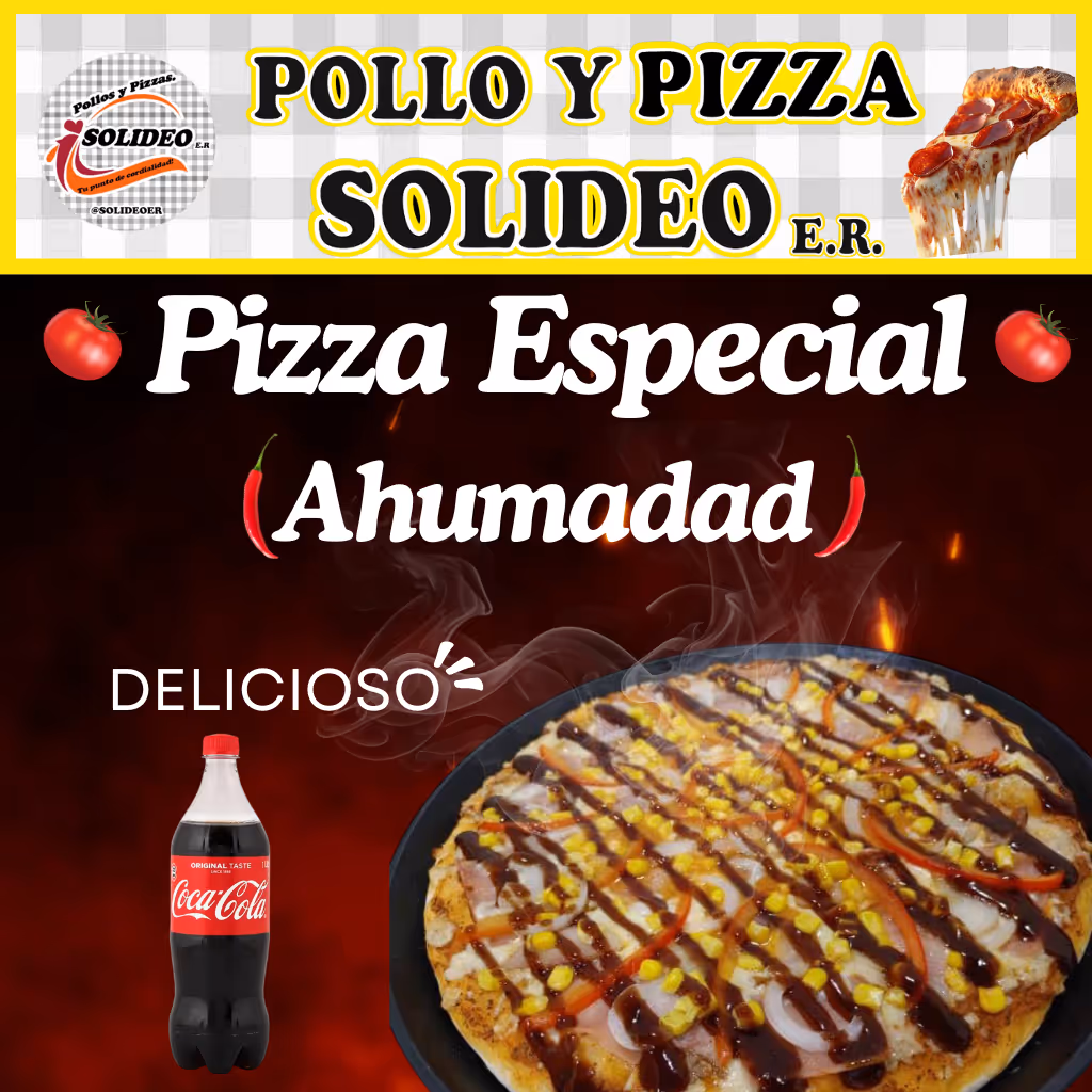 PIZZA ESPECIAL AHUMADA 