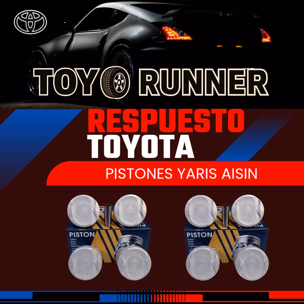 Pistones Yaris aisin 