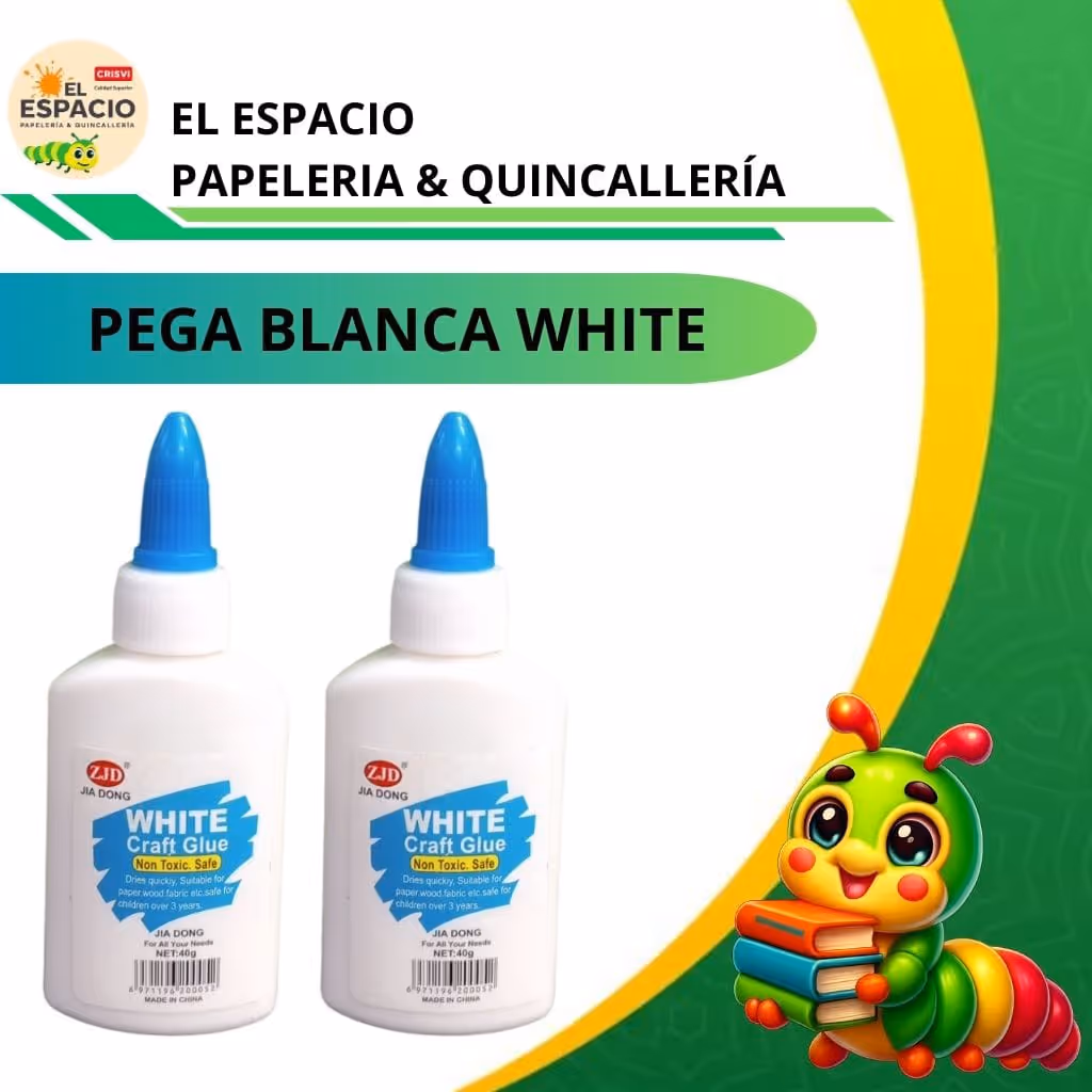 Pega blanca white 