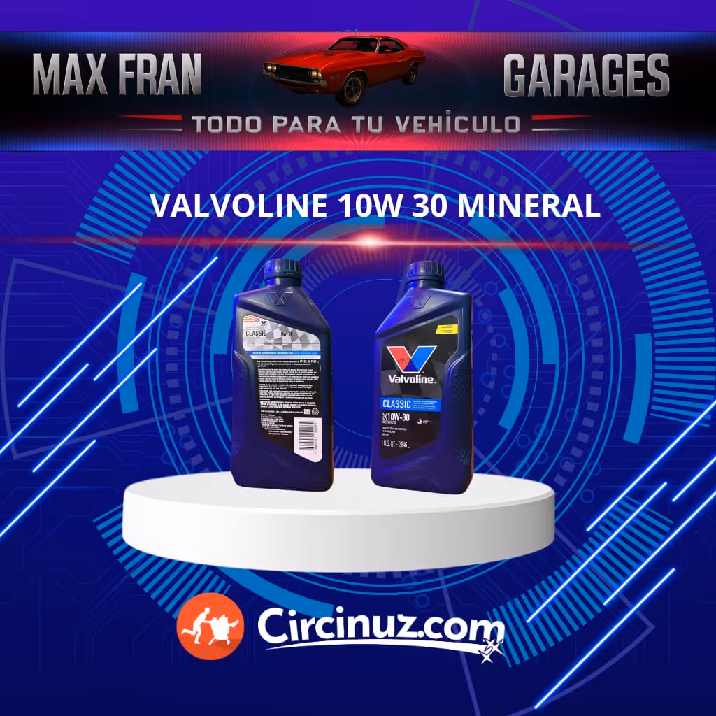 Valvoline 10w 30 mineral 