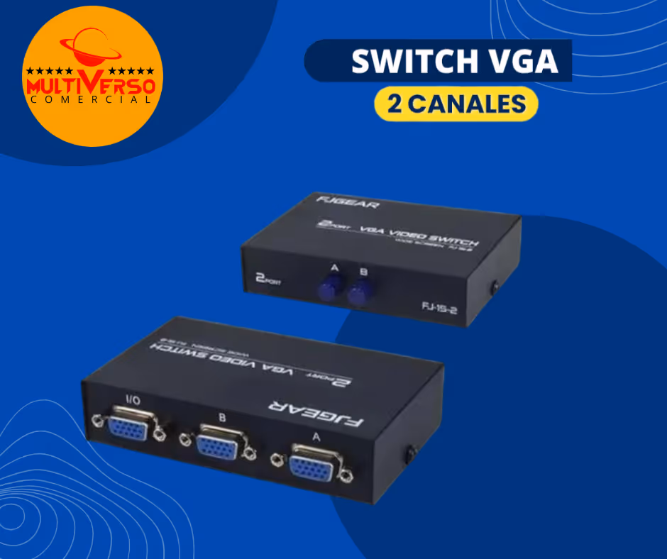 SWITCH VGA 2 CANALES