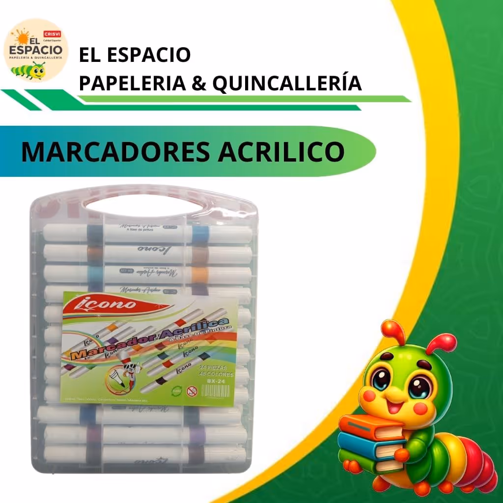 Marcadores acrílicos 