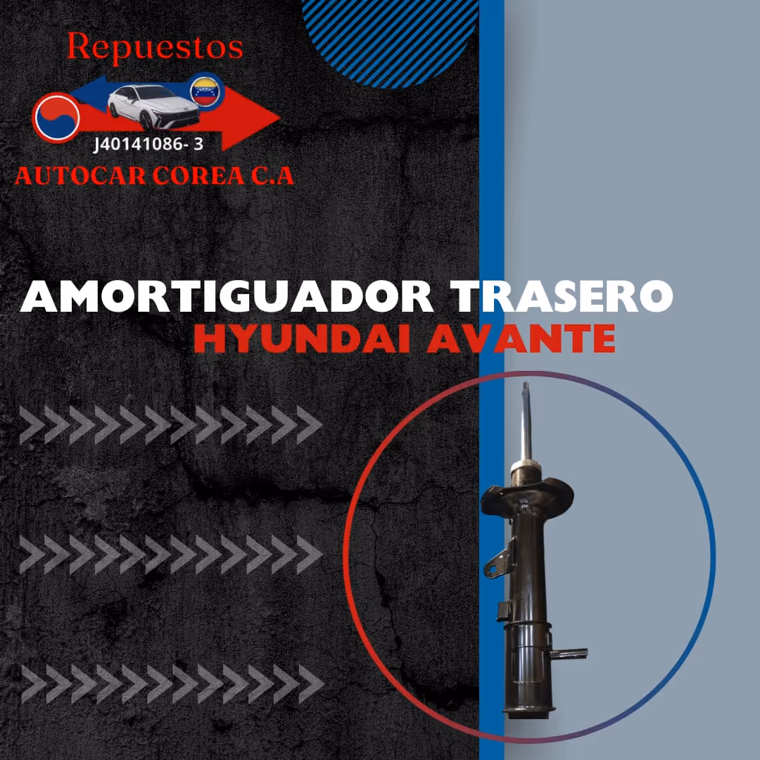 Amortiguador traseros Hyundai avante 
