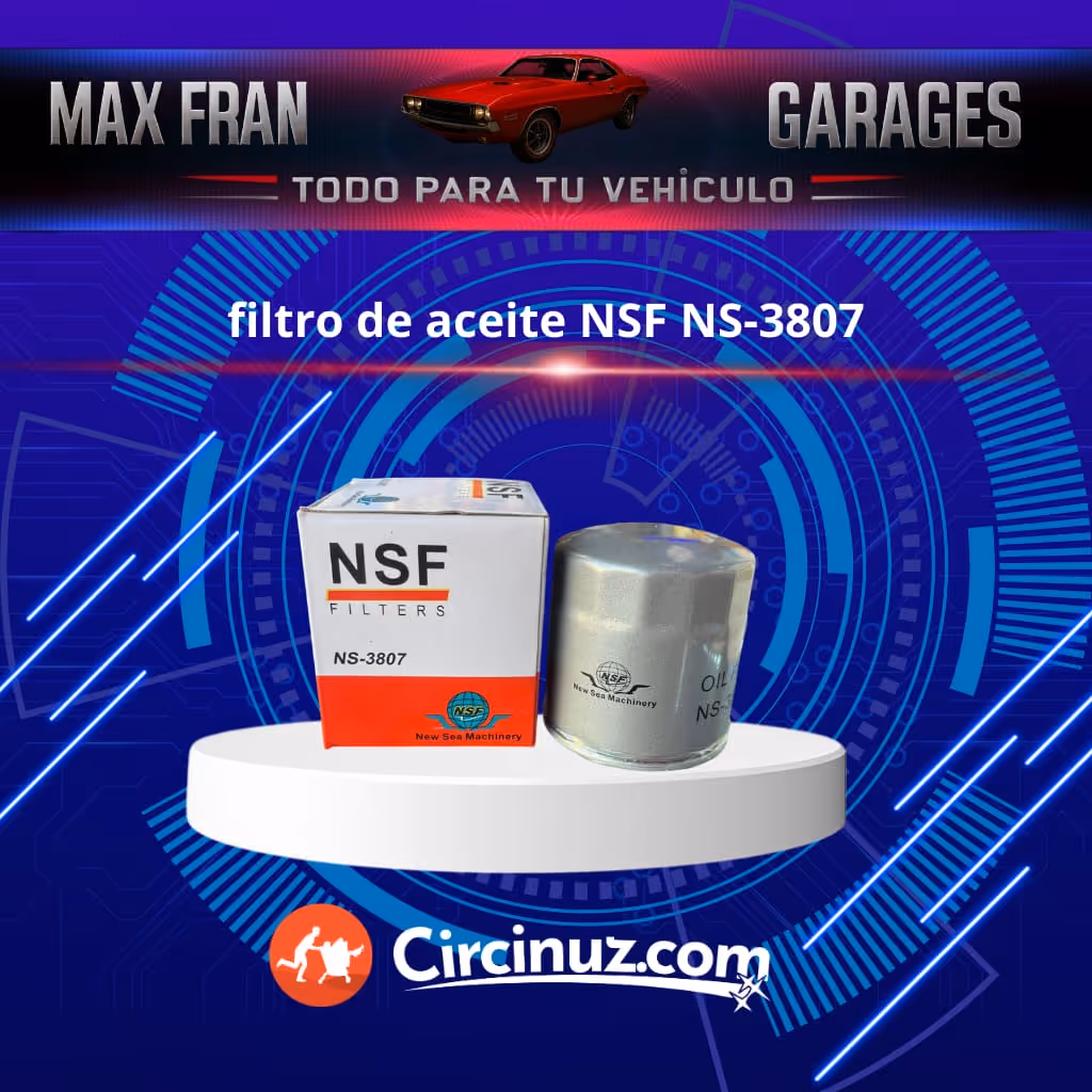 Filtro de aceite nsf ns-3807 