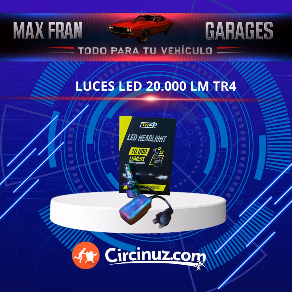 Luces led 20.000lm tr4 