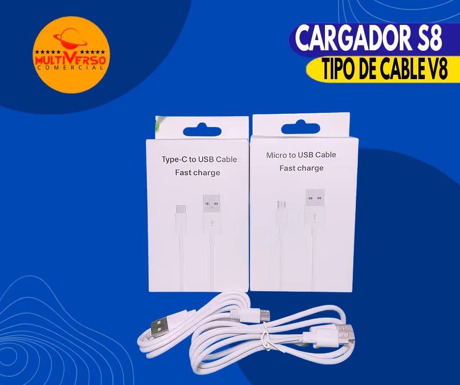 CABLE CARGADOR DE S8 V8