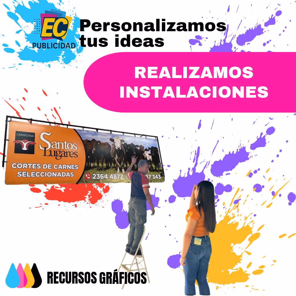REALIZAMOS INSTALACIONES DE LETREROS PUBLICITARIO