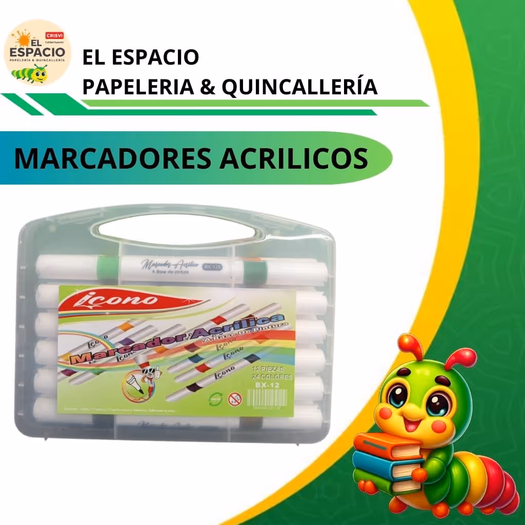 Marcadores acrílicos 