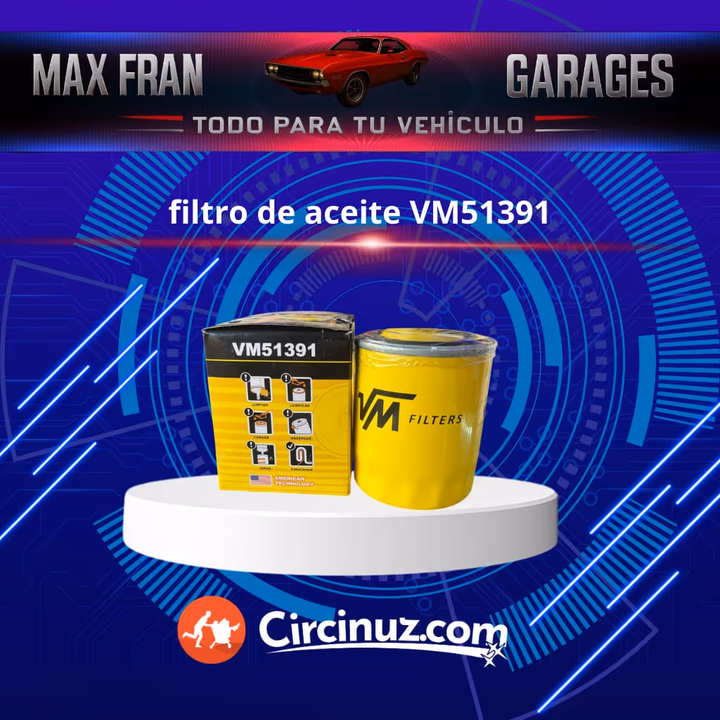 Filtro de aceite vm 51391 