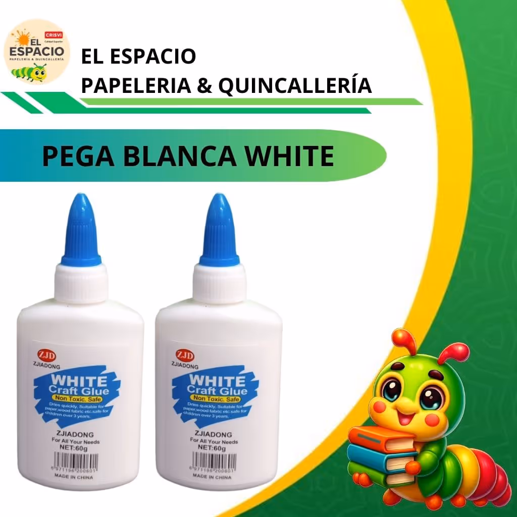 Pega blanca white 