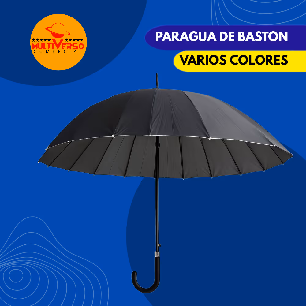 PARAGUA DE BASTON DE DIFERENTES COLORES