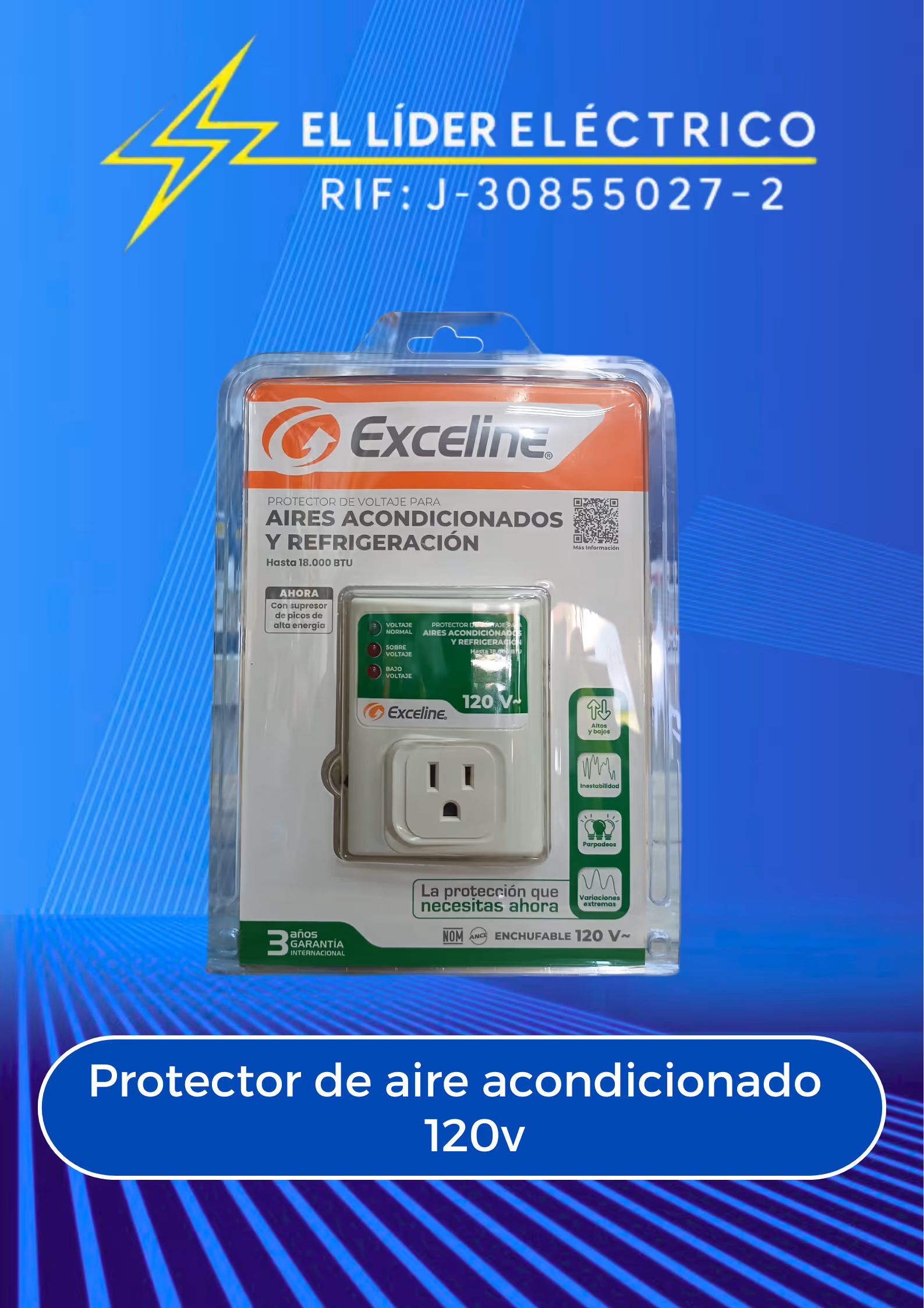 PROTECTOR DE AIRE ACCONDICIONADO 120V