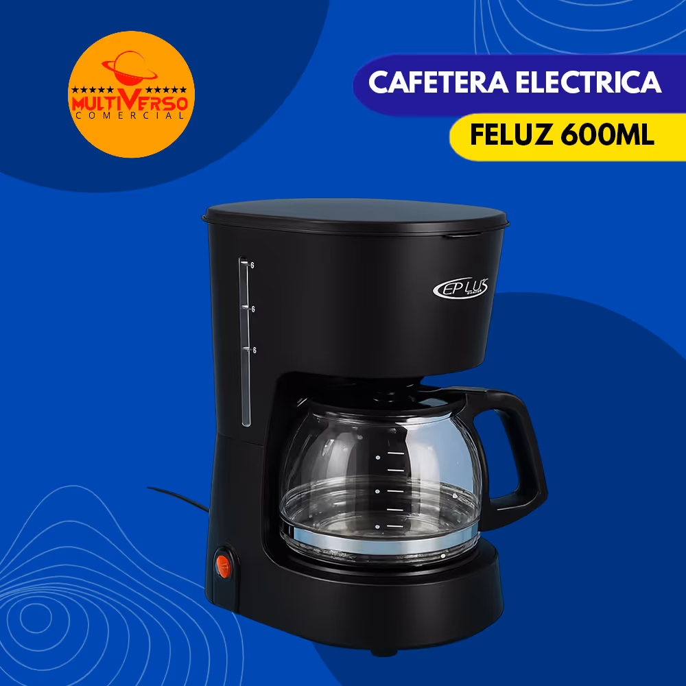 CAFETERA ELECTRICA FELUZ 600ML