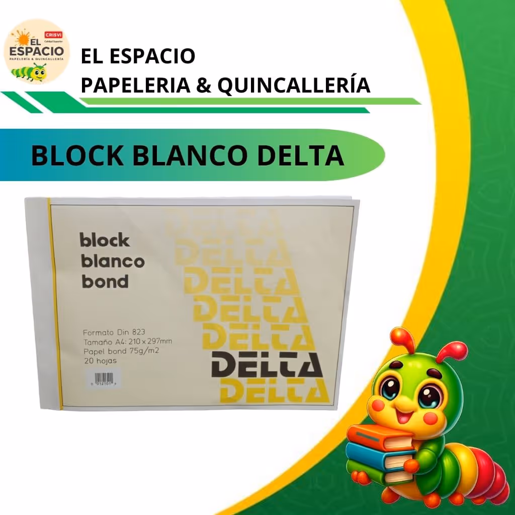Block blanco delta 