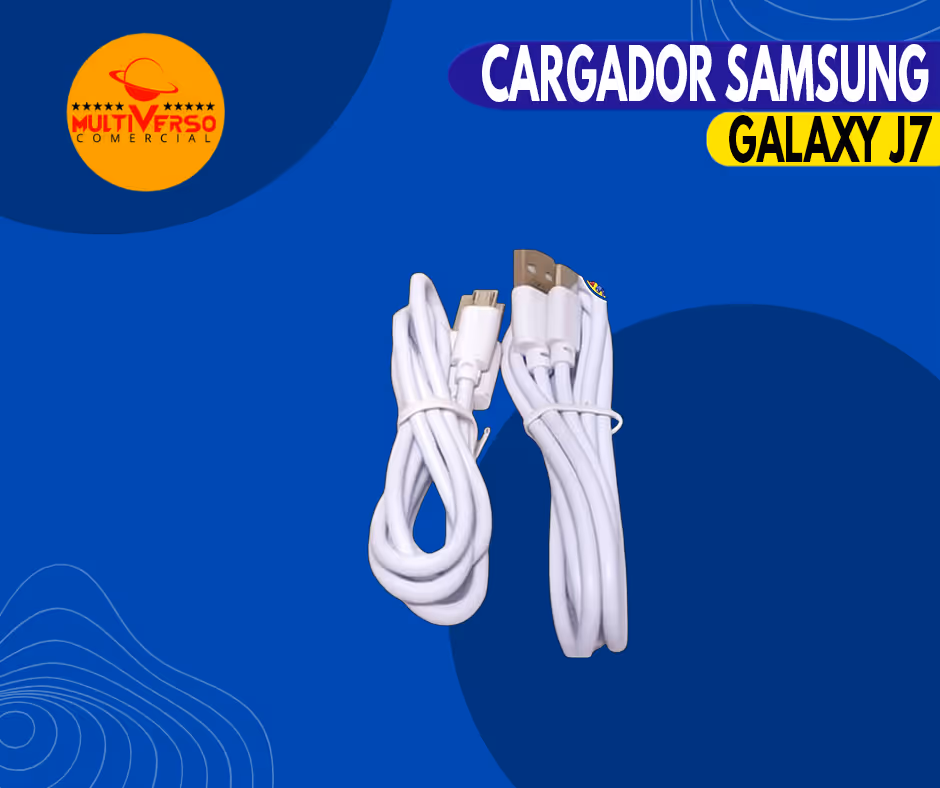 CABLE CARGADOR J7 DE CARGA RAPIDA