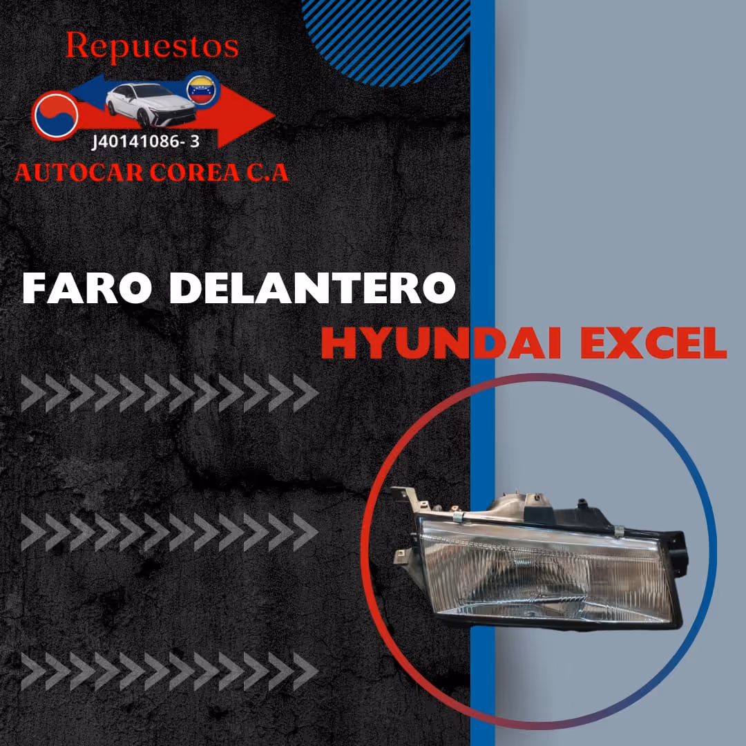 Faro delantero Hyundai excel 