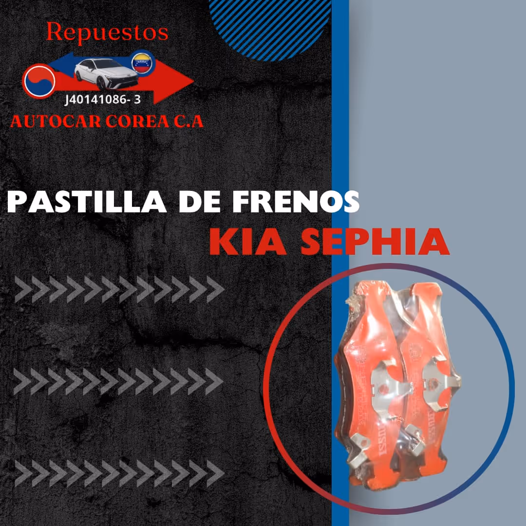 Pastilla de frenos kia Sephia 