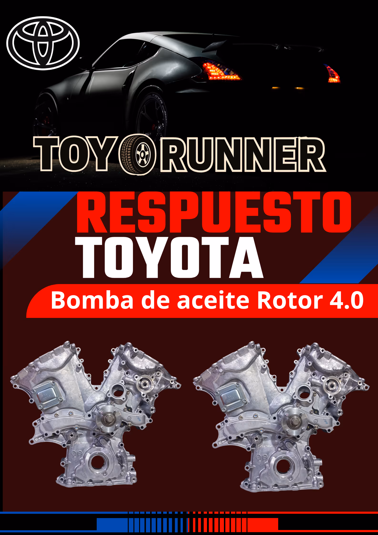 BOMBA DE ACEITE ROTOR PARA MOTOR 4.0