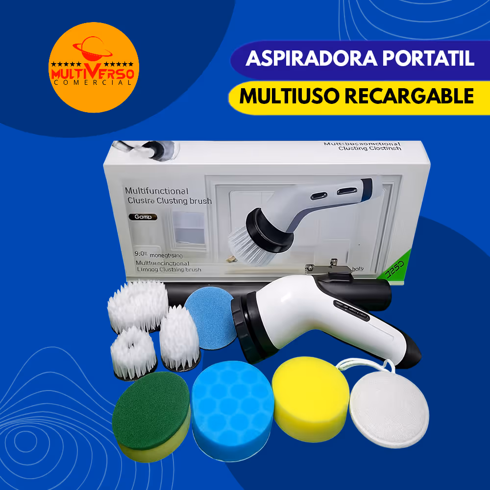 ASPIRADORA PORTATIL MULTIUSO RECARGABLE