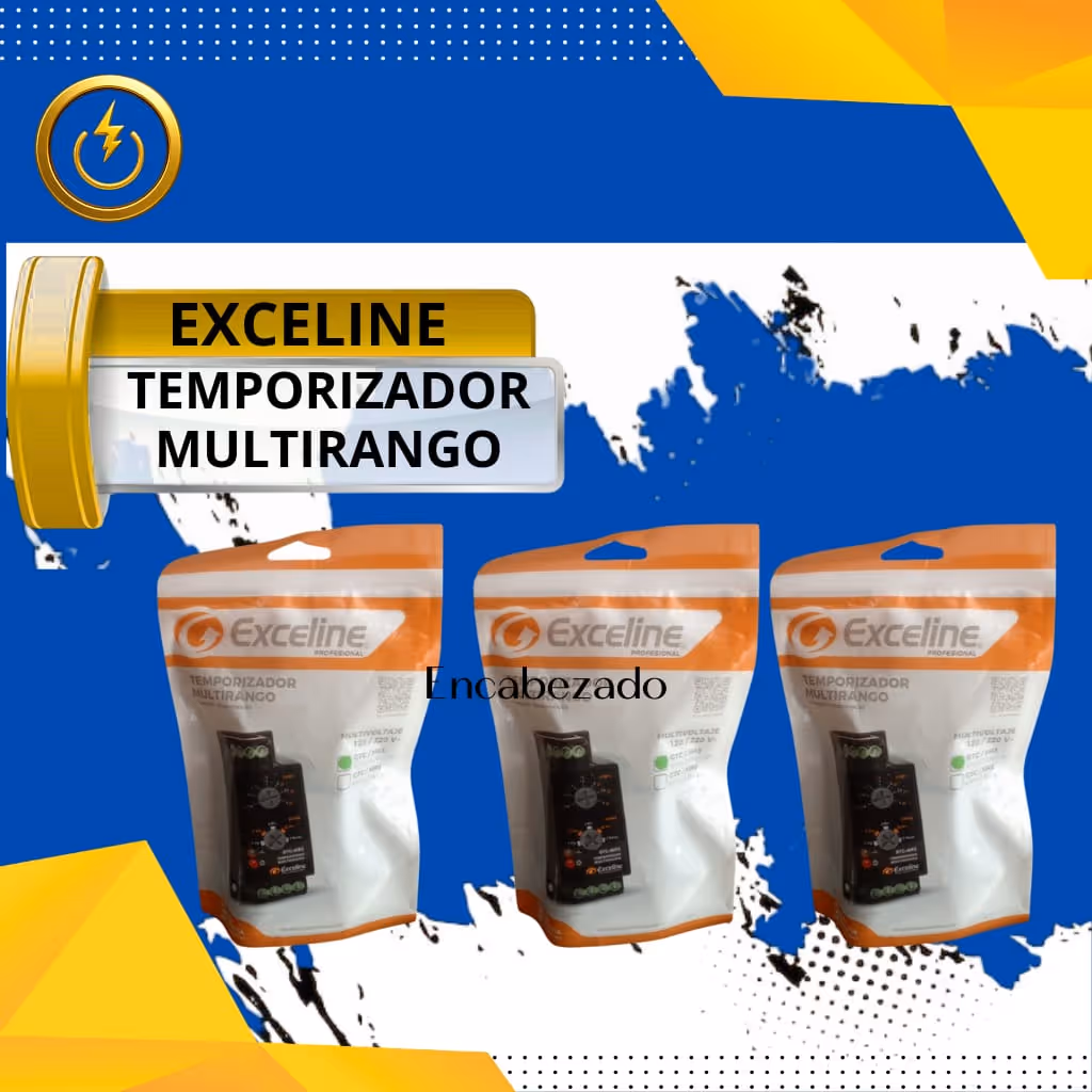 Exceline temporizador multirango 