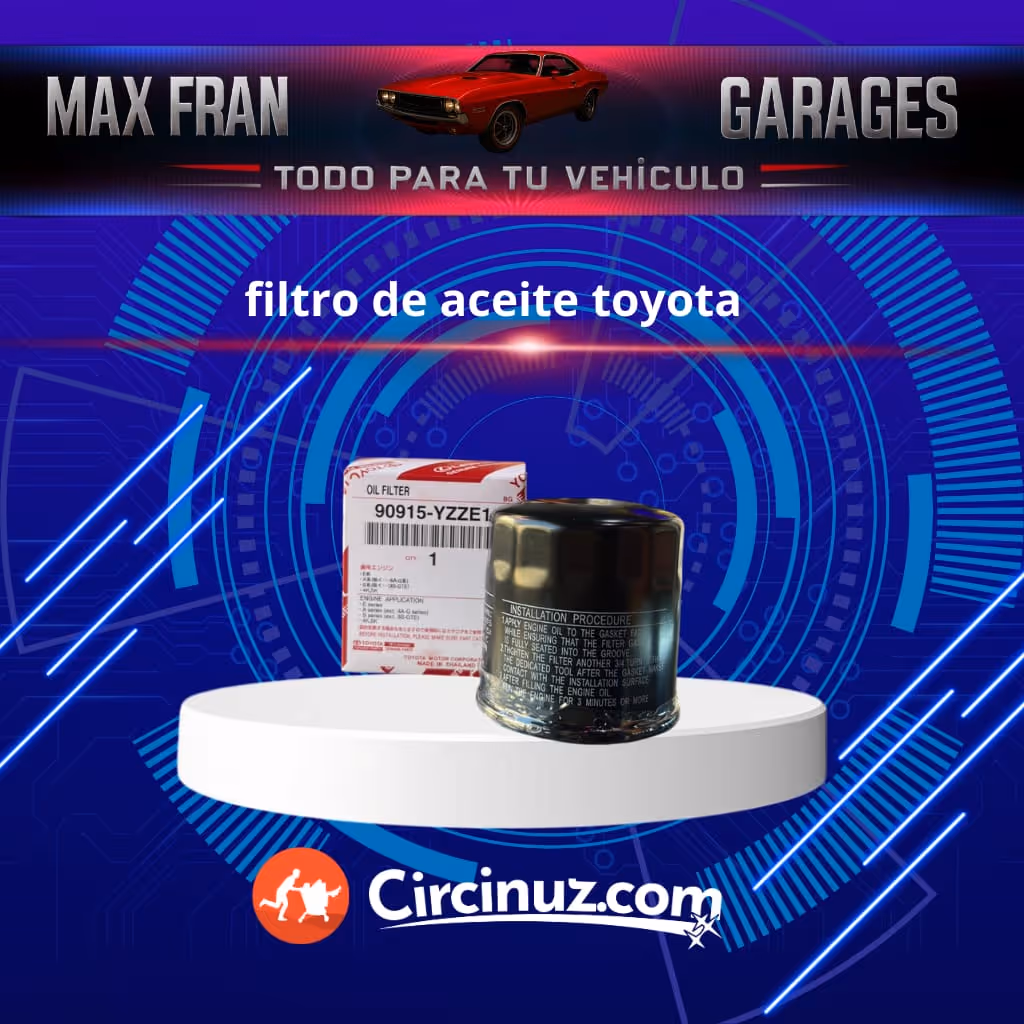 Filtro de aceite Toyota 