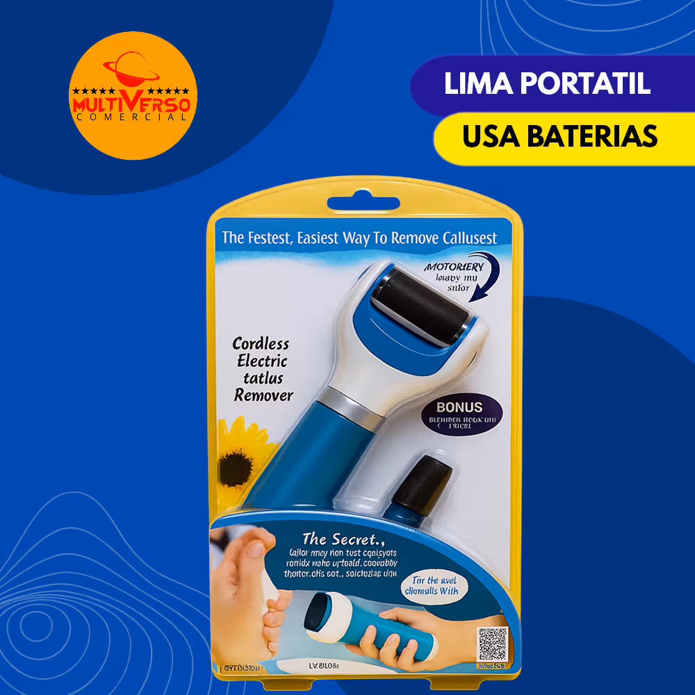 LIMA PORTATIL (USA BATERIAS)